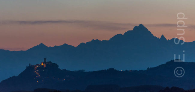 Italien, Piemont, Sta. Vittoria und Monviso