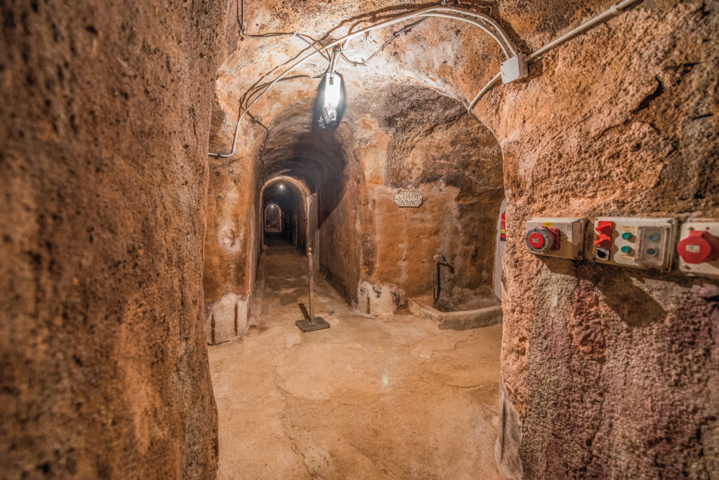 Spanien, Rueda, unterirdische Keller