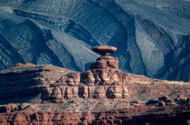USA, Utah, Monument Valley Mexican Hat (1987)