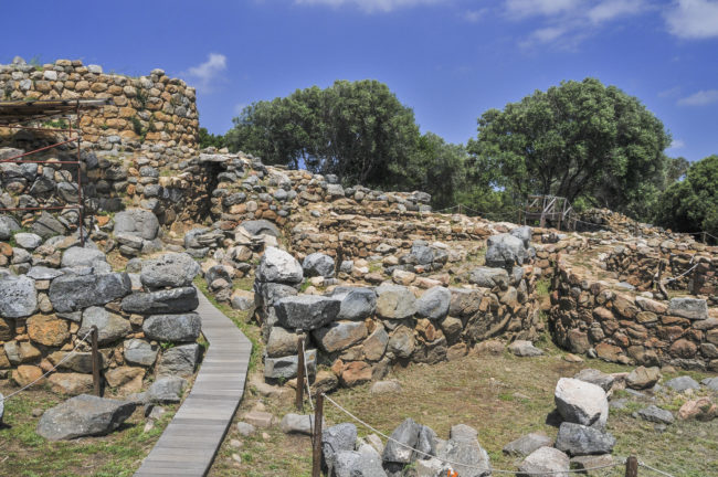 Italien, Sardinien, Nuraghe (2011)