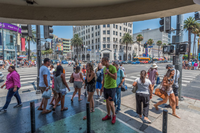USA, Kalifornien, Los Angeles, Hollywood Boulevard (2016)