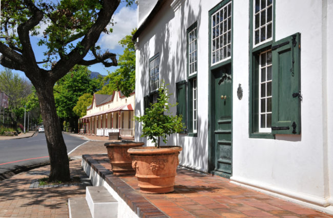 Südafrika, Stellenbosch, Plein Street (2012)