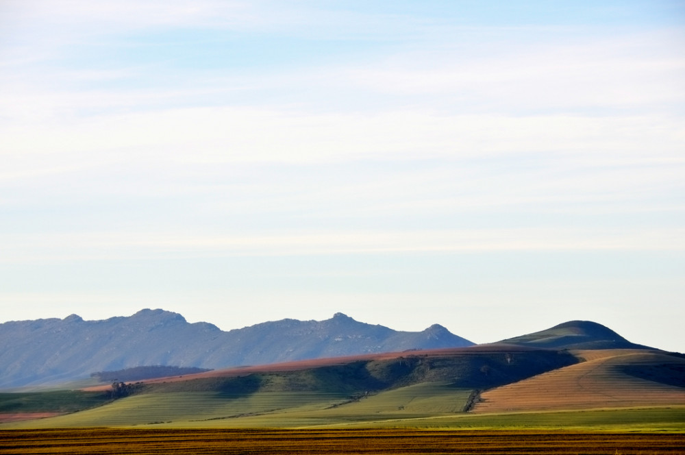 Südafrika, Perdeberg, Blick auf Porseleinberg (2012)