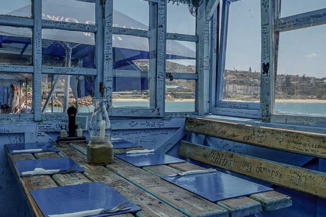 Südafrika, Mossel Bay, Seefood-Restaurant am Hafen (2014)