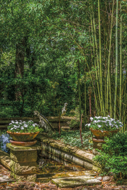 Frankreich, Gironde, Château des Combes, Garten von Henri Ducourt (2016)