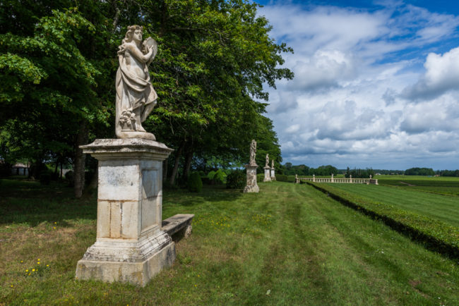 Frankreich, Gironde, Sauternes Château de Malle, Park (2016)