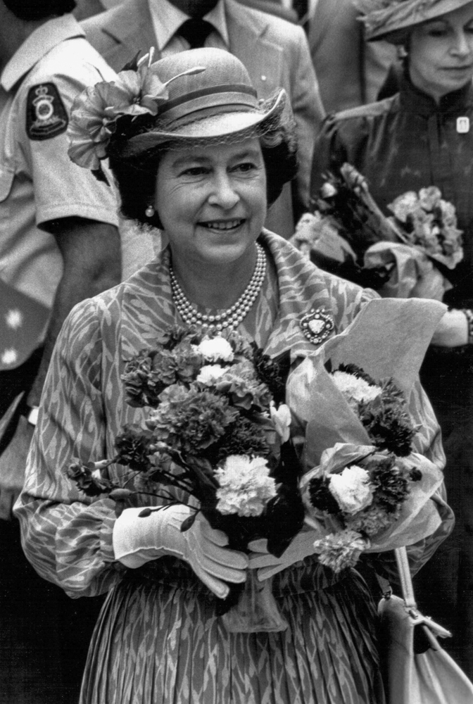 Australien, Brisbane, Queen-Besuch anlässlich der Commonwealth Games (1982)