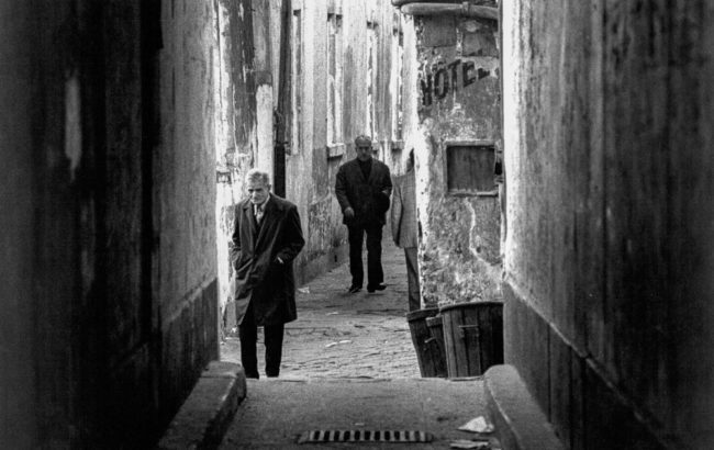 Frankreich, Paris, Gasse im alten Belleville (1975)