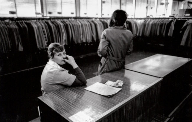 Polen, Warschau, Langeweile im Kaufhaus (1978)