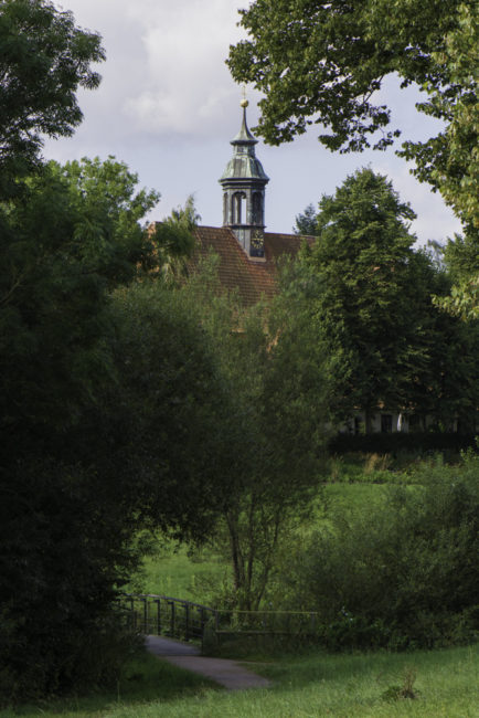 Ahrensburg, Evangelische Kirche und Park am Schloss