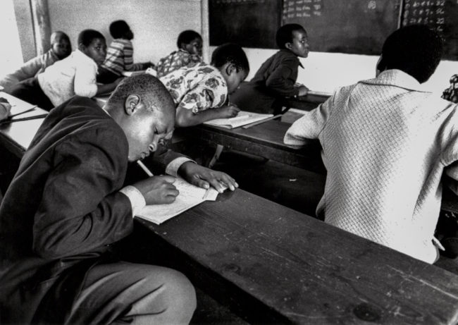 Südafrika, Kapstadt, Apartheid, Crossroads Sizamile School - (1978)