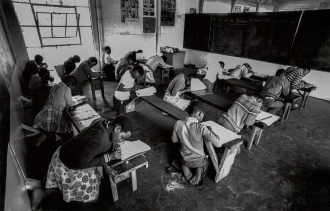 Südafrika, Kapstadt, Apartheid, Crossroads Sizamile School - (1978)