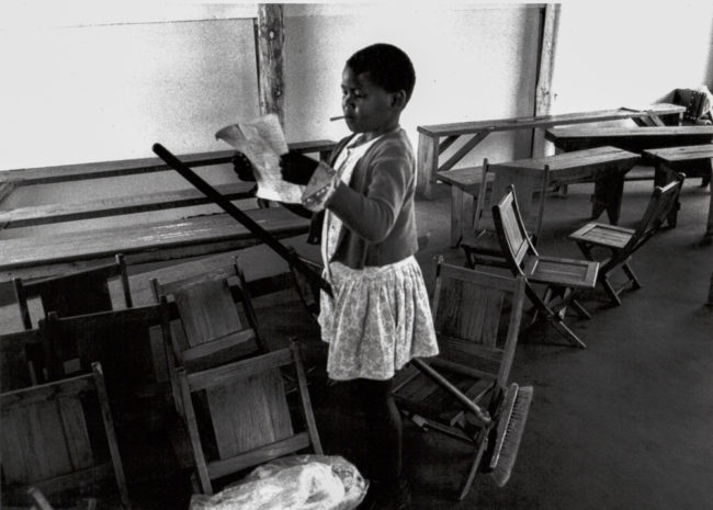 Südafrika, Kapstadt, Apartheid, Crossroads Sizamile School - (1978)