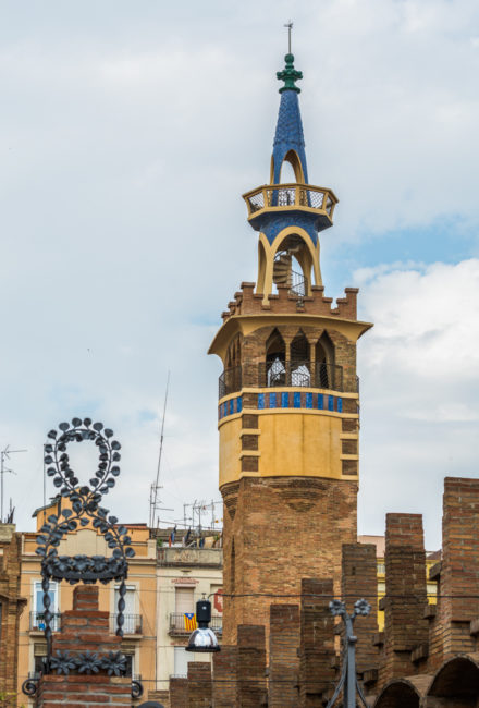Spanien, Katalonien, Barcelona, Modernisme-Architektur, Puig i Cadafalch, Fábrica Casaramona - (2017)