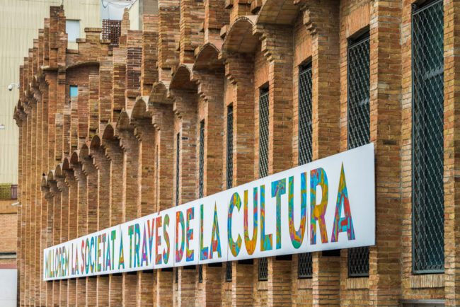 Spanien, Katalonien, Barcelona, Modernisme-Architektur, Puig i Cadafalch, Fábrica Casaramona - (2017)