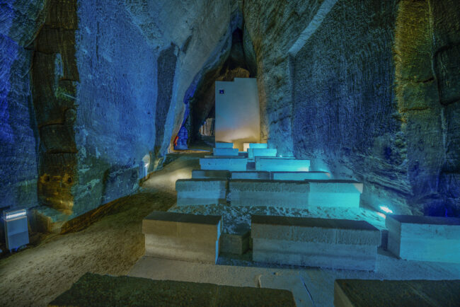 Frankreich, Loire, Doué la Fontaine, Le Mystère des Faluns