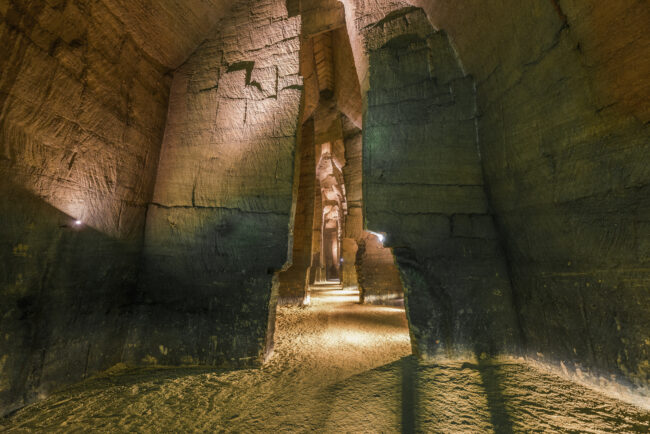 Frankreich, Loire, Doué la Fontaine, Le Mystère des Faluns