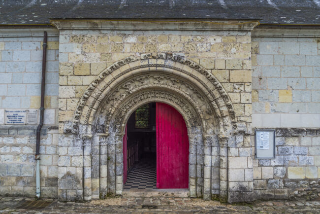 Frankreich, Loire, Gennes-Val-de-Loire, Notre Dame des Tuffeaux