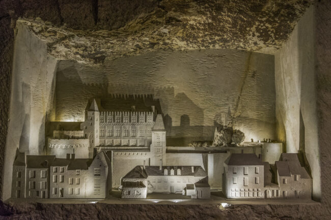Frankreich, Loire, Saint Hilaire Saint Florent, Musée Pierre et Lumière - Château d'Amboise
