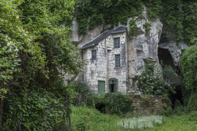 Frankreich, Loire, Turquant, Troglodytes